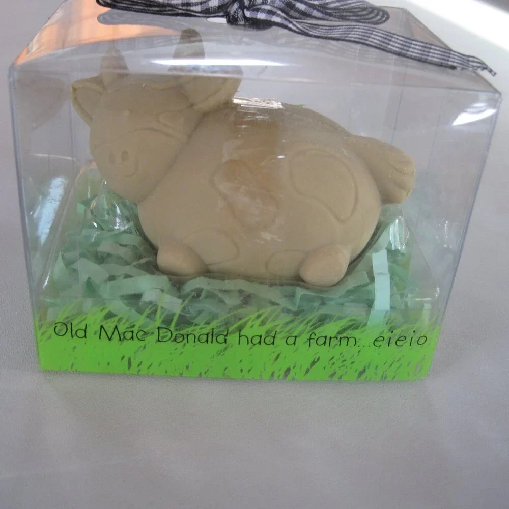 Mud Pie Triple Milled Bar Soap 3.5 ounces EIEIO Collection Triple Milled